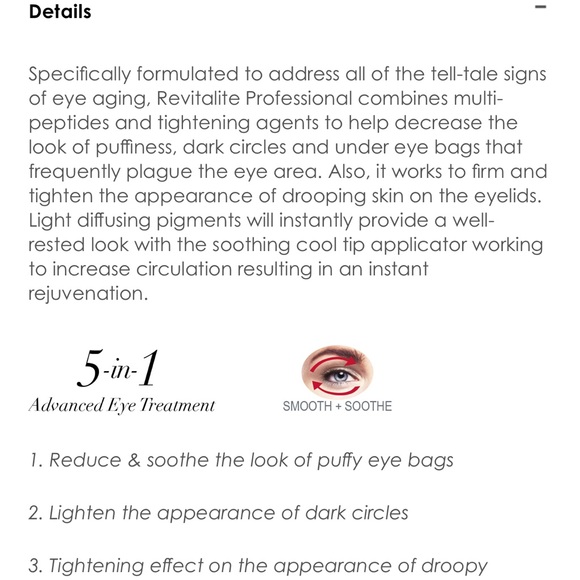 5-1 eye serum eyelid dark circle corrector - Picture 3 of 5